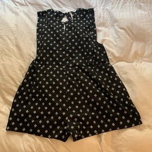 Free people black & white romper